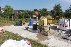 Construction du chalet